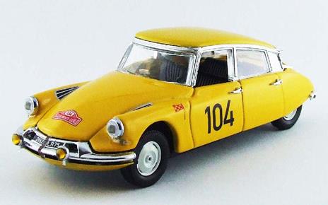 Citroen Ds19 107Th Monte Carlo 1962 Maurel / Courbe 1:43 Model Ri4450 - 2