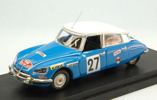 Citroen Ds21 #27 14Th Monte Carlo 1970 N. Pouderoux / R. Vincent 1:43 Model Ri4514 - 2