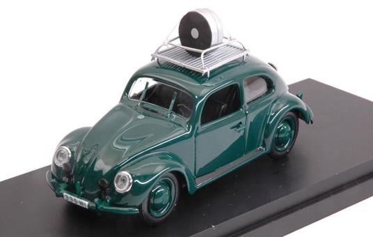 Volkswagen Vw Maggiolino Wiesbaden Police Speed Control 1957 1:43 Model Ri4556