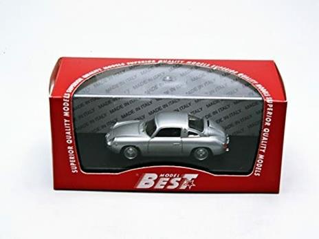 9483 Fiat Abarth 750 Zagato 1958 1:43 Modellino Best Model - 5