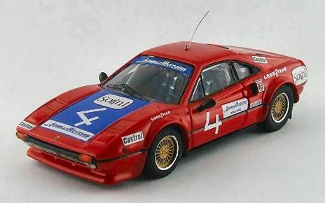 Bt9543 Ferrari 308 Gtb Coupe N.4 59Th Daytona 1978 Mallet-Rom.-Bondurant 1.43 Modellino Best Model - 2