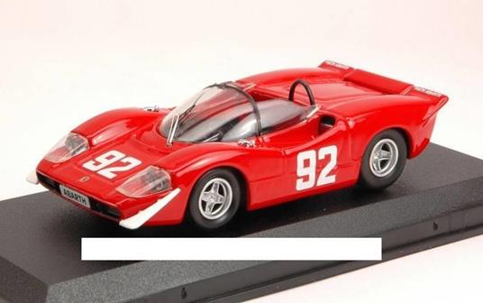 Bt9545 Abarth 2000S N.92 Winner Camp.Europeo Montagna 1969 A.Merzario 1.43 Modellino Best Model - 2