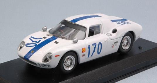 Ferrari 250 Lm #170 Accident Targa Florio 1966 A.W. Swanson / R. Ennis 1:43 Model Bt9676 - 2