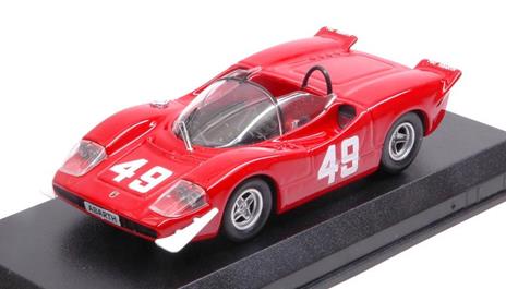 Abarth 2000 Se #49 2Nd (Winner Class) Mont Ventoux 1969 A. Merzario 1:43 Model Bt9704 - 2