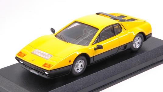 Ferrari 512 Bb 1976 Bicolor Yellow And Black 1:43 Model Bt9723