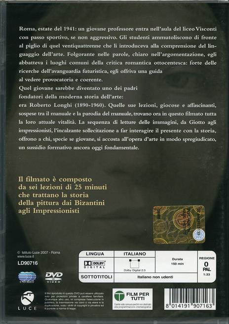 Breve ma veridica storia della pittura italiana di Maria Bosio - DVD - 2