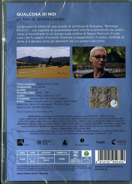 Qualcosa di noi di Wilma Labate - DVD - 2