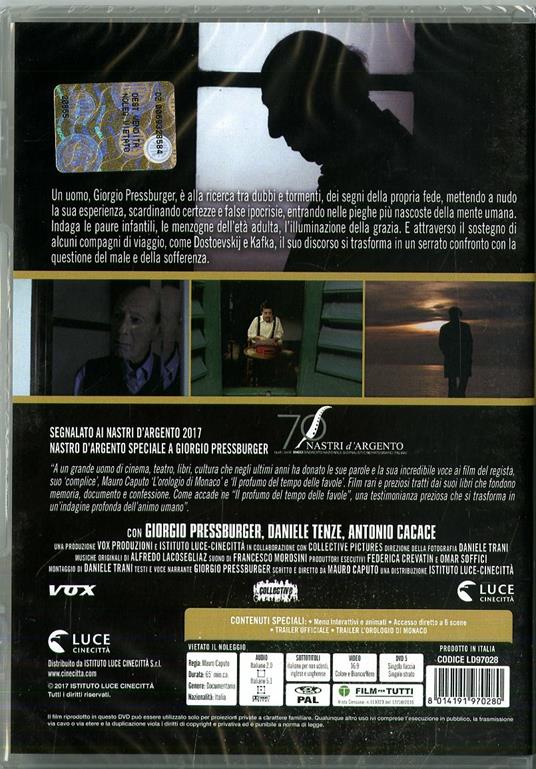 Il profumo del tempo delle favole (DVD) - DVD - Film di Mauro Caputo  Drammatico | IBS
