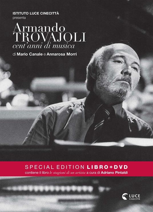 Armando Trovajoli. Cent'anni di musica (DVD + libro) (Colonna Sonora) - DVD di Armando Trovajoli