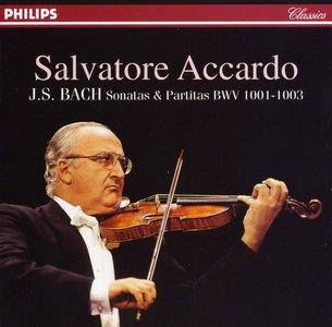 Sonatas & Partitas Bwv 1001 - 1003 - CD Audio di Johann Sebastian Bach,Salvatore Accardo