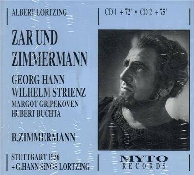 Zar und Zimmermann - CD Audio di Gustav Albert Lortzing