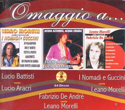 Omaggio a... - CD Audio di Lucio Aracri,Leano Morelli