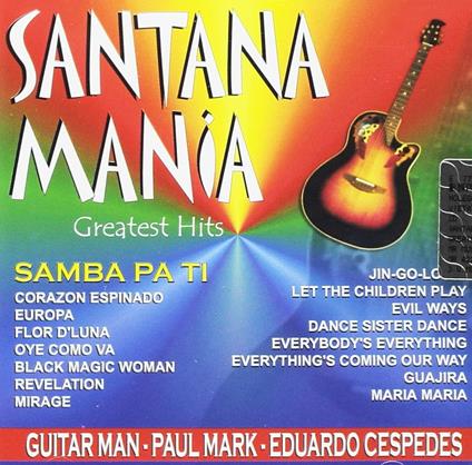 Santanamania Greatest Hits - CD Audio di Guitar Man