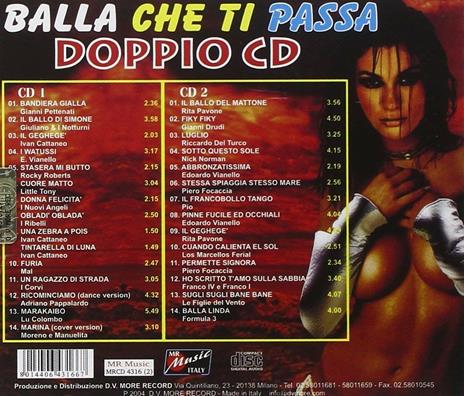 Balla che ti passa vol.1 - CD Audio - 2