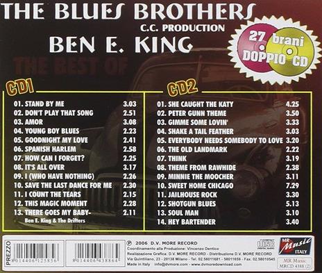 Ben.e King - the Blues Brothers - CD Audio di Blues Brothers,Ben E. King - 2