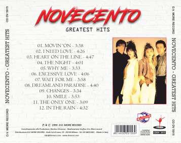 Greatest Hits - CD Audio di Novecento - 2