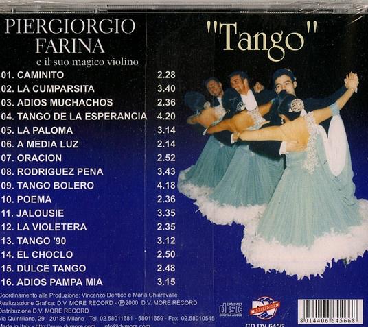 Tango - CD Audio di Piergiorgio Farina - 2