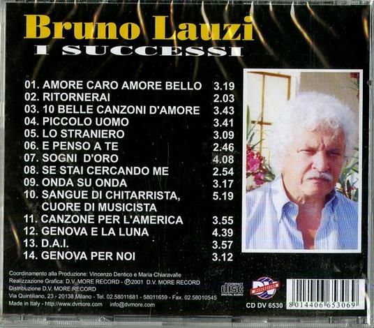 I successi - Bruno Lauzi - CD | IBS