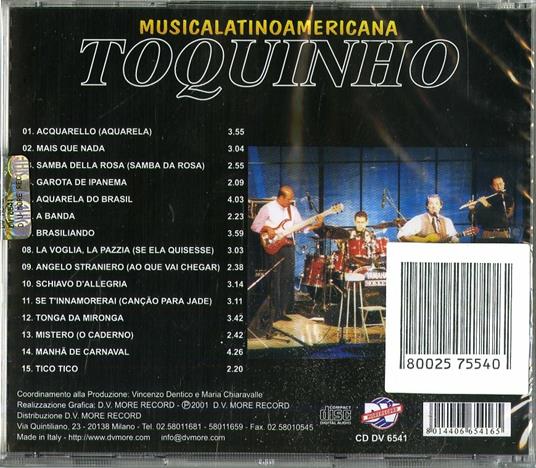 Musica latino americana - Toquinho - CD | IBS