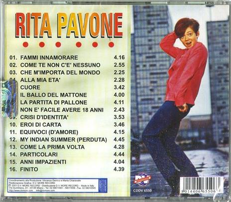 Fammi innamorare - CD Audio di Rita Pavone - 2