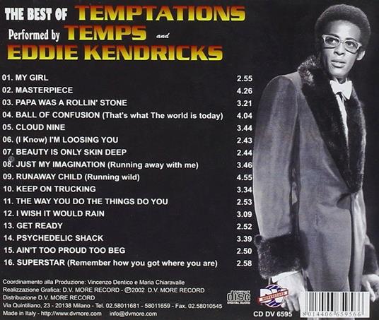 The Best of - CD Audio di Eddie Kendricks - 2