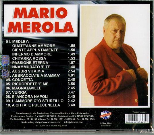 Con Medley - CD Audio di Mario Merola - 2