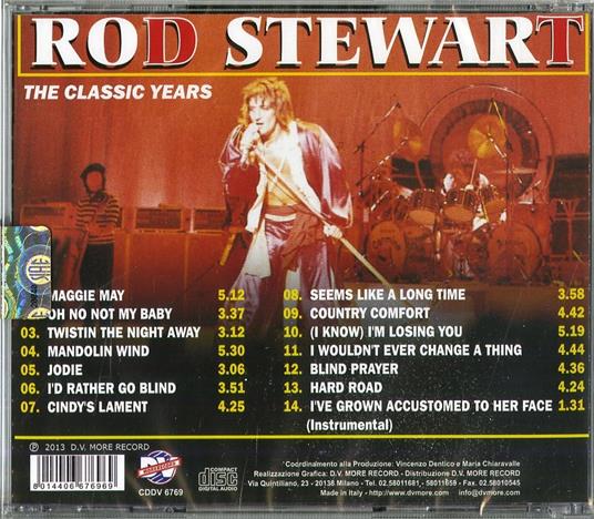 The Classic Years - CD Audio di Rod Stewart - 2