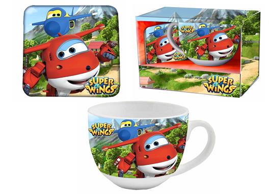 SUPER WINGS Forniture per feste Decorazione Stoviglie Tazze