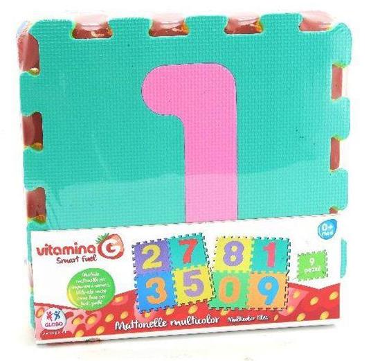 Mattonelle Puzzle Numeri 9Pz 10Mm - 2