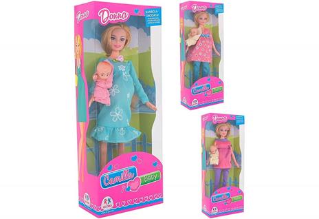 Fashion doll incinta con bamb.3a