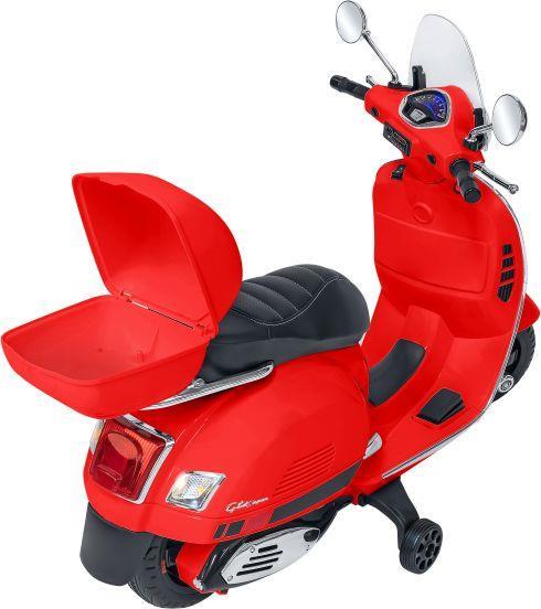 E-Spidko Vespa GTS Super Sport Rossa - Globo - Tricicli e cavalcabili -  Giocattoli