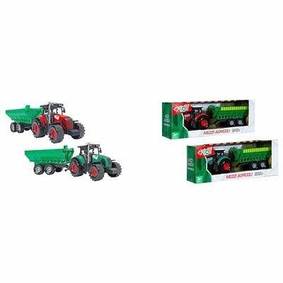 Mezzo agricolo 41033 Wtoy Trattore Frizione con rimorchio articolo assortito 1 pz