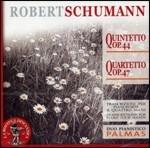 Quintetto op.44 - Quartetto op.47 (Trascrizione per pianoforte a 4 mani) - CD Audio di Robert Schumann