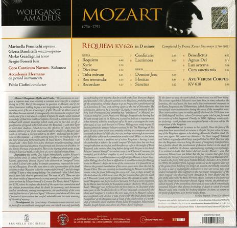 Requiem - Ave Verum Corpus - Vinile LP di Wolfgang Amadeus Mozart - 2