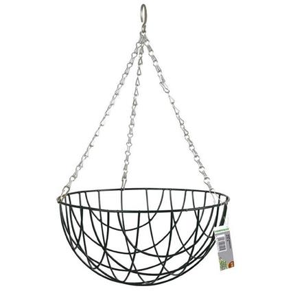 Vaso Basket Fioriera Modello Intrecciato Diametro 35cm Verdemax