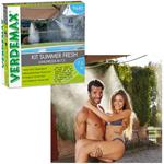 Verdemax Kit Refrigerante Nebulizzatore Summer Fresh Per Gazebo Ombrelloni Giardino