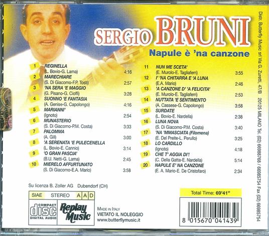 Napule è 'na canzone - CD Audio di Sergio Bruni - 2