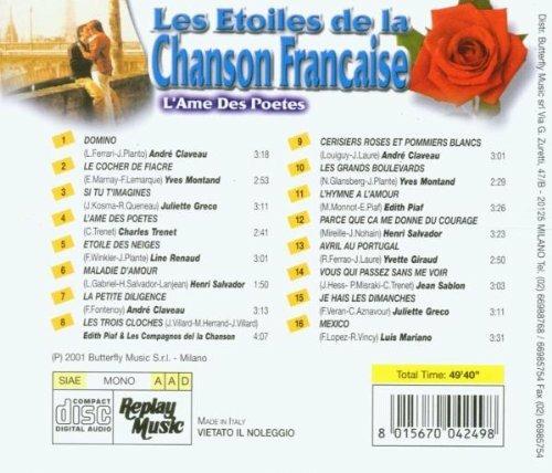 Les etoiles de la chanson française - CD Audio - 2