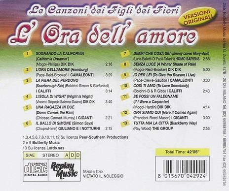 L'ora dell'amore - CD Audio - 2