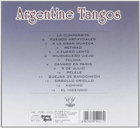 Argentine tangos - CD Audio - 2