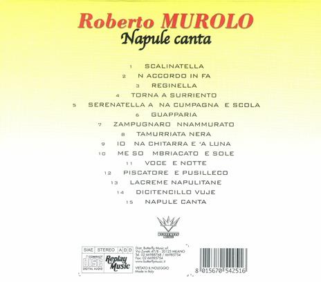 Napule canta - CD Audio di Roberto Murolo - 2