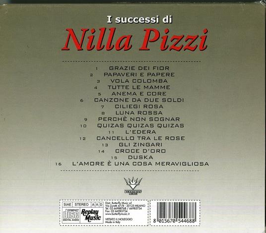 I successi - Nilla Pizzi - CD | IBS
