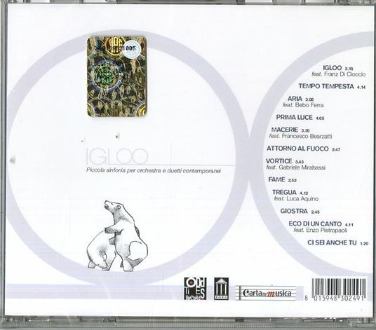 Igloo - CD Audio di Remo Anzovino - 2