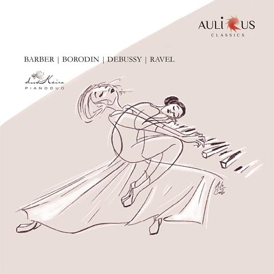 Musiche di Barber, Borodin, Debussy, Ravel - CD Audio di DuoKeira Piano Duo