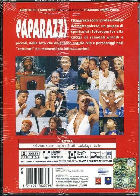 Paparazzi di Neri Parenti - DVD - 2