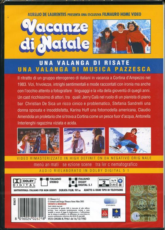 Vacanze di Natale - DVD - Film di Carlo Vanzina Commedia | IBS