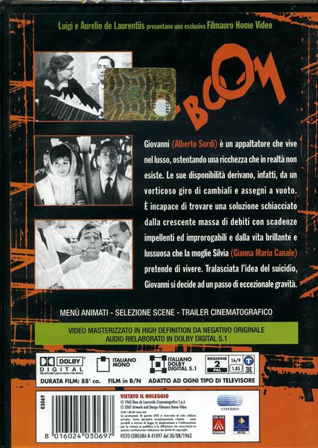 Il boom di Vittorio De Sica - DVD - 2
