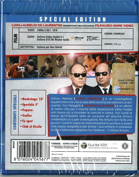 L' abbiamo fatta grossa - Blu-ray - Film di Carlo Verdone Commedia | IBS