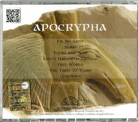 Apocrypha - CD Audio di Seth - 2