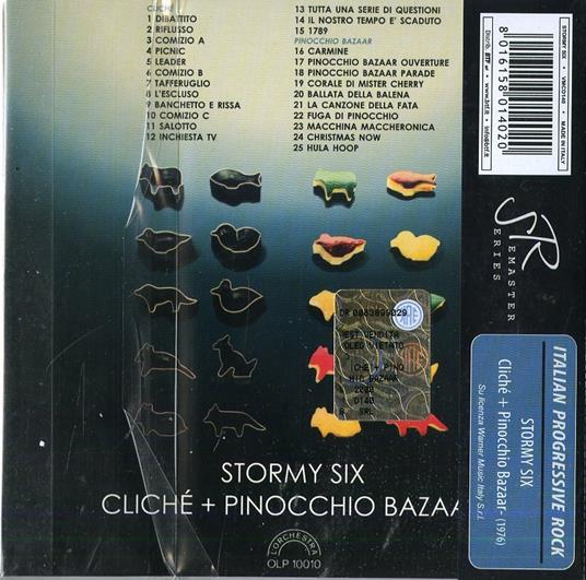 Cliché - Pinocchio Bazaar - CD Audio di Stormy Six - 2